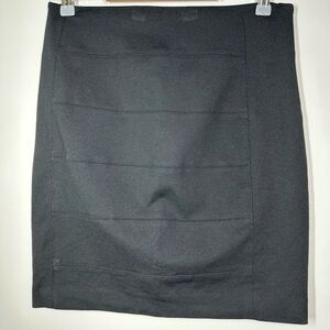 VINCE‎ Black Bodycon Mini Skirt Size 6